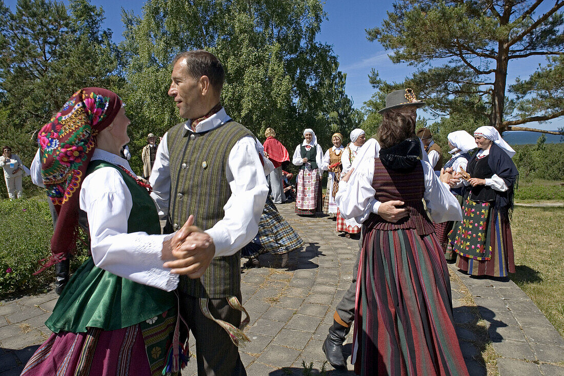 Folklore festival, Nida. Curonian Spit, Lithuania