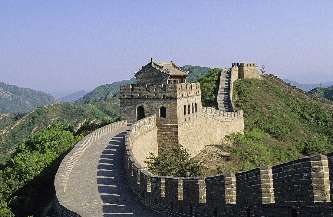 Great Wall. Badaling. China.