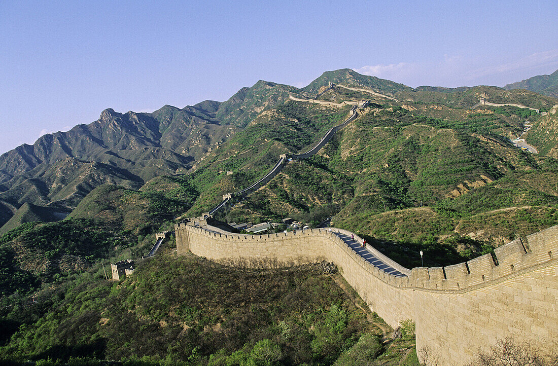 Great Wall. Badaling. China.