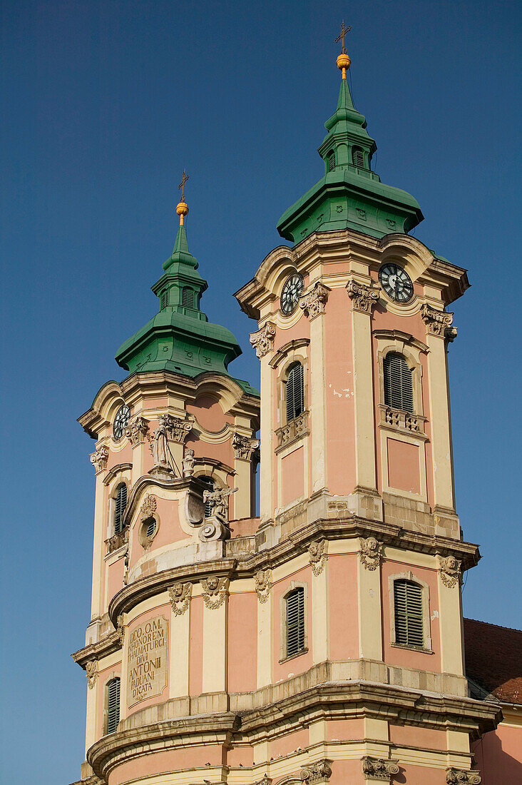 Minorite Church (b.1771). One of Hungary s Prime Wine Growing Towns. Bukk Hills, Eger. Northern Uplands. Hungary. 2004.