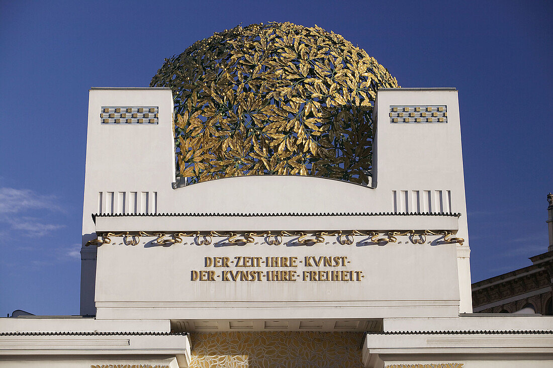 The Secession Building Art Museum. Detail. Vienna. Austria. 2004.