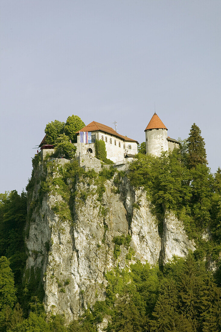 Bled Castle. Morning. Bled. Gorenjska. Slovenia.