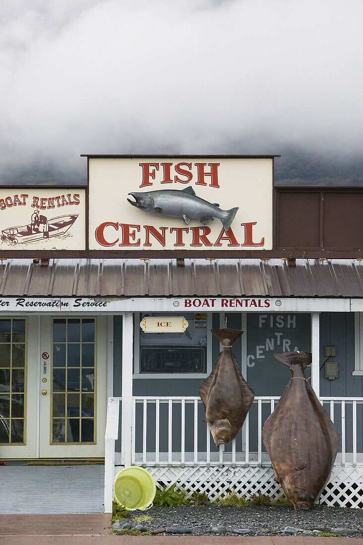 Fish Central Shop. Valdez. Southcentral. Alaska. USA.