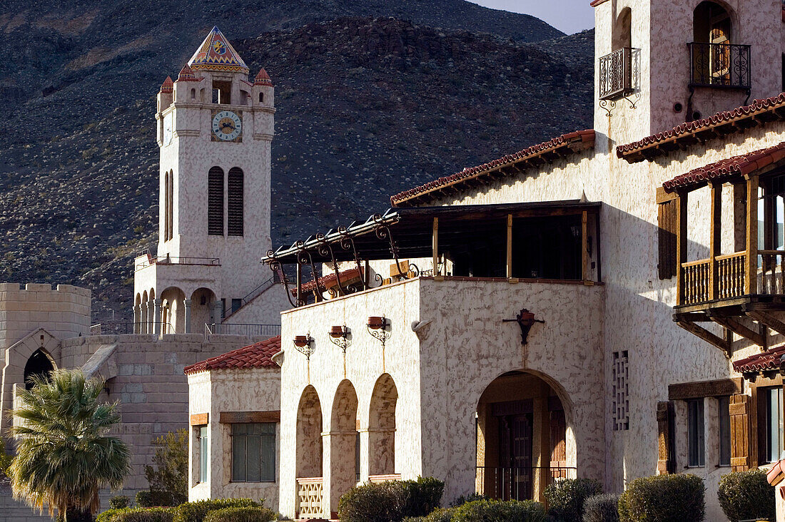 Scotty s Castle, 1924 Luxury Home of Death Valley Scotty . Gold Prospector. Death Valley National Park. California. USA.