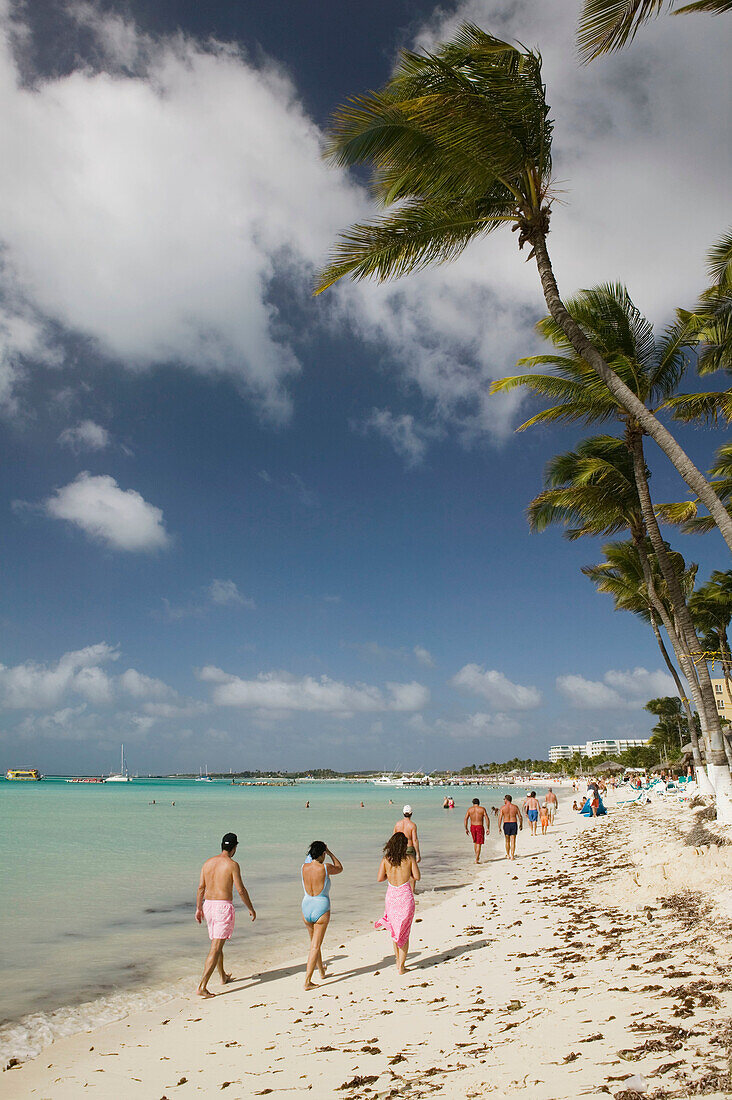 High Rise Resort Area. Palm Beach. Aruba. Dutch Caribbean.