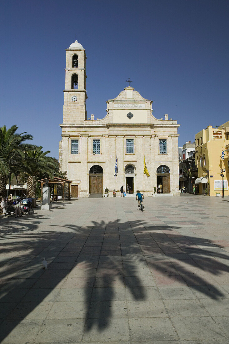 Hania Greek Orthodox Cathedral. Hania. Hania Province. Crete, Greece.