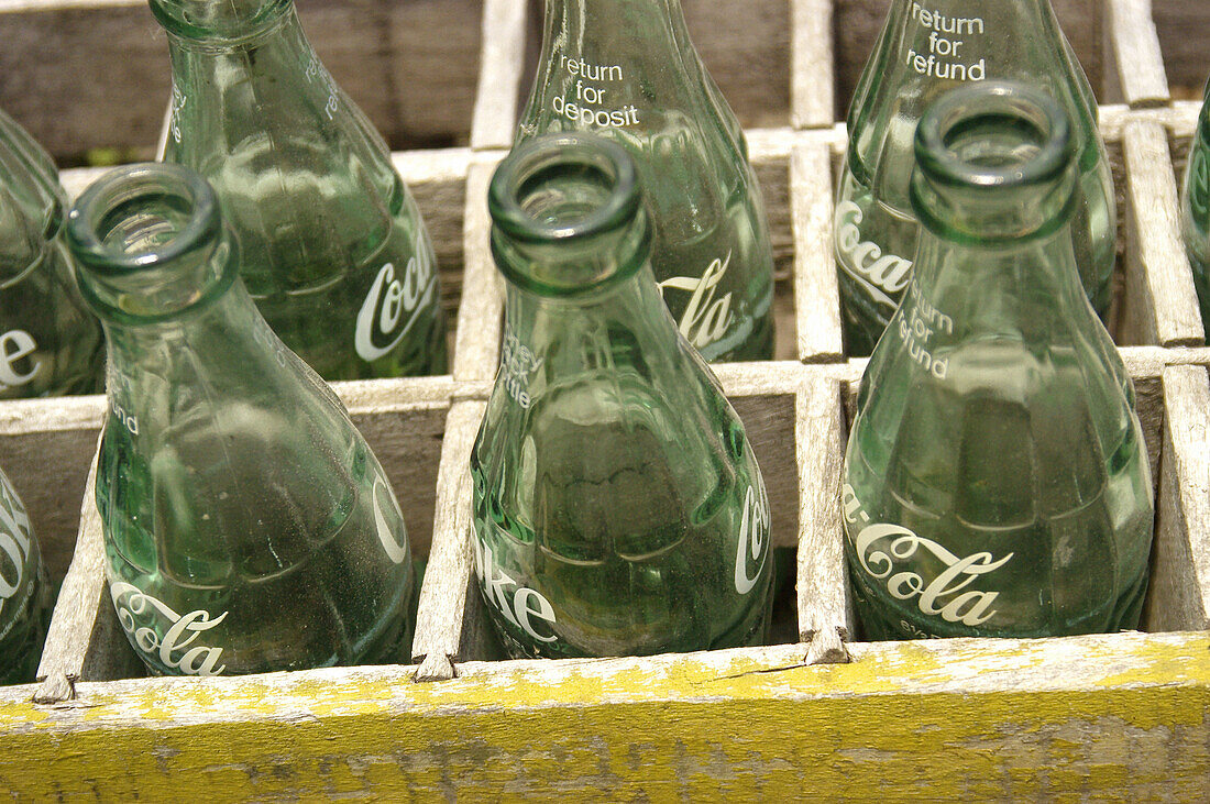 empty drink bottles