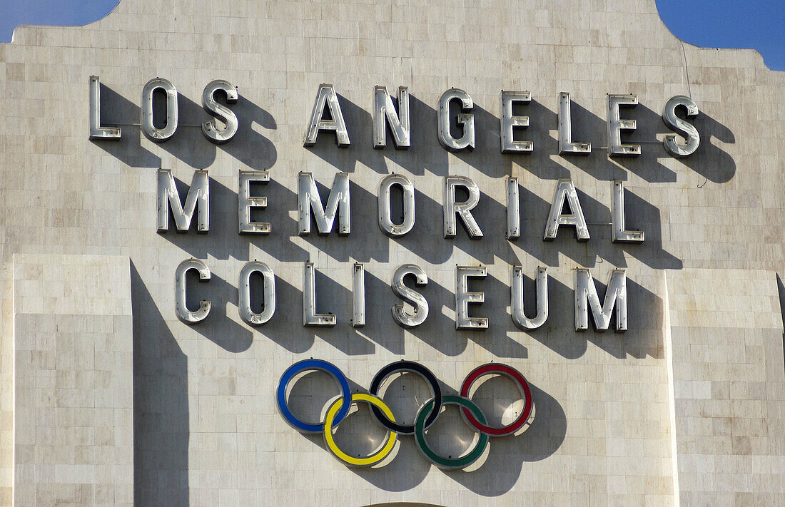 Los Angeles Memorial Coliseum. Los Ángeles. California. USA