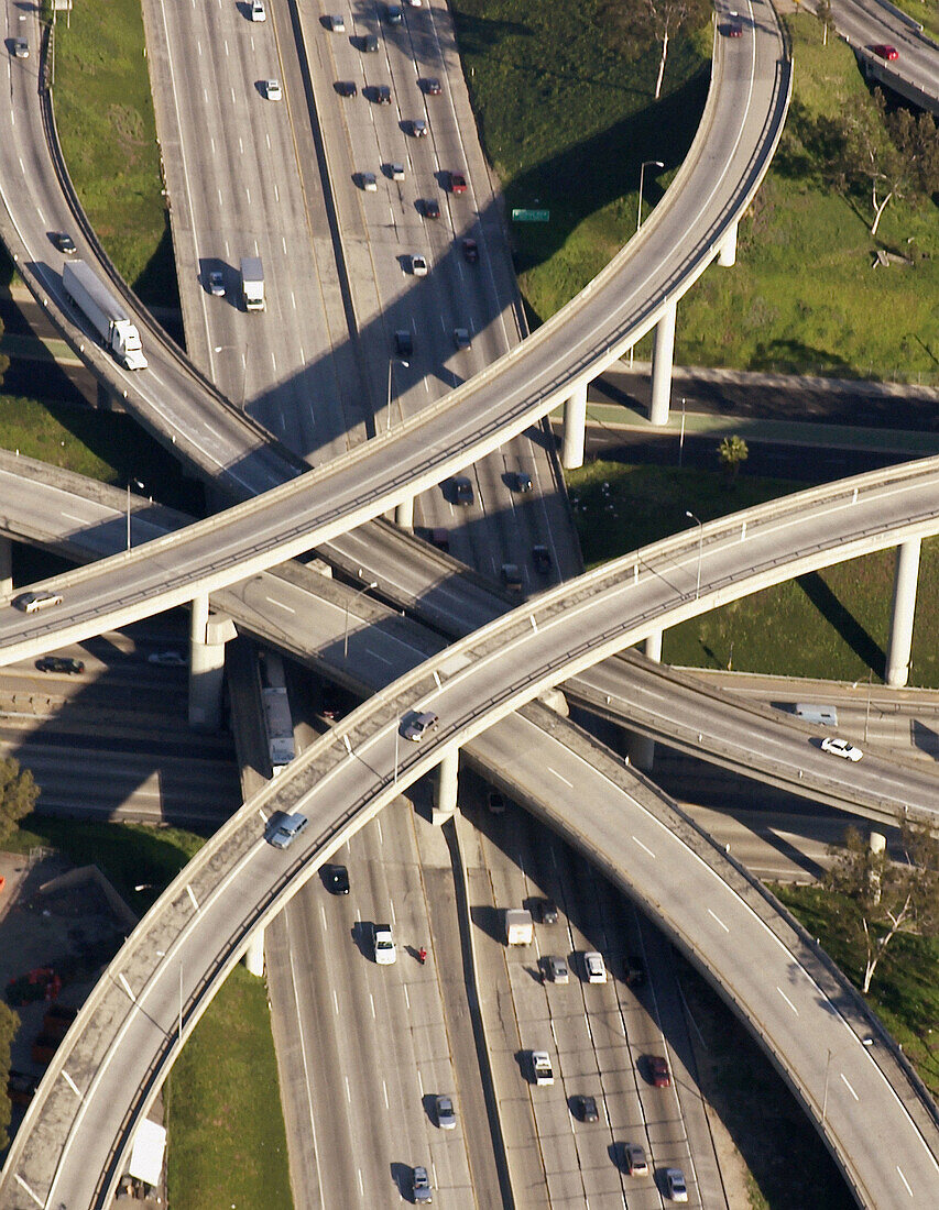 Freeways, Los Angeles, California. USA