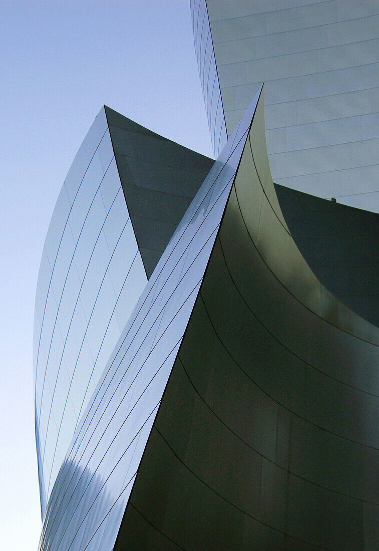 Walt Disney Concert Hall (1987-2003) by Frank Gehry. Los Angeles. USA