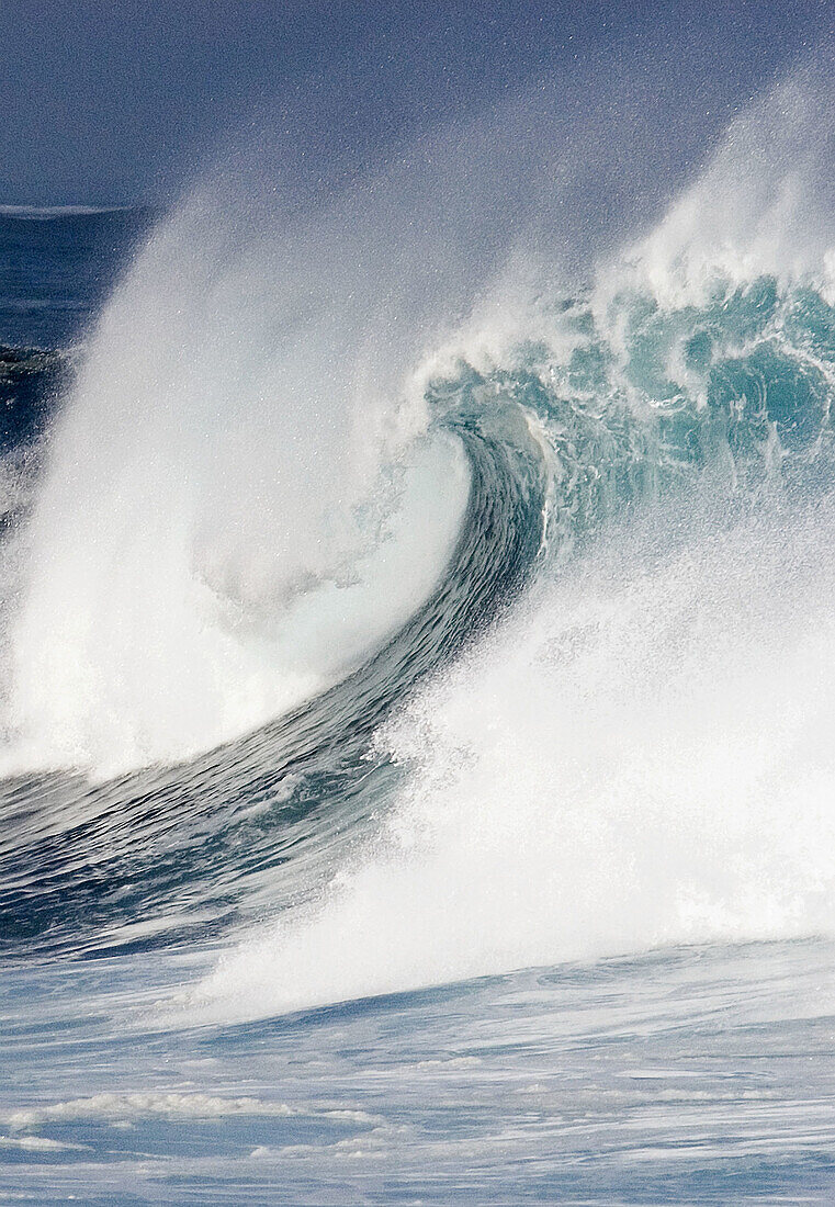 Giant wave, Hawaii (USA)