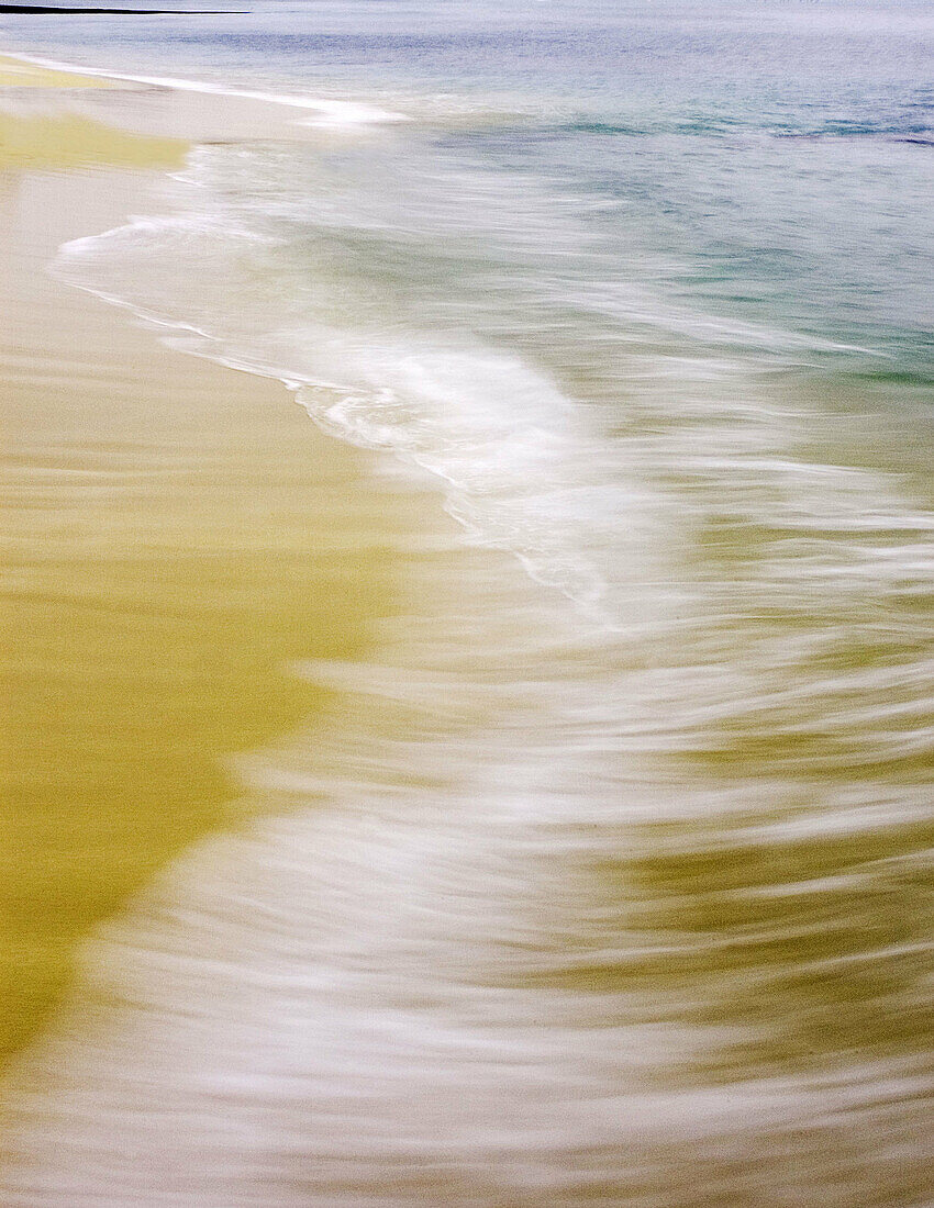 Sand and sea, Oahu. Hawaii, USA