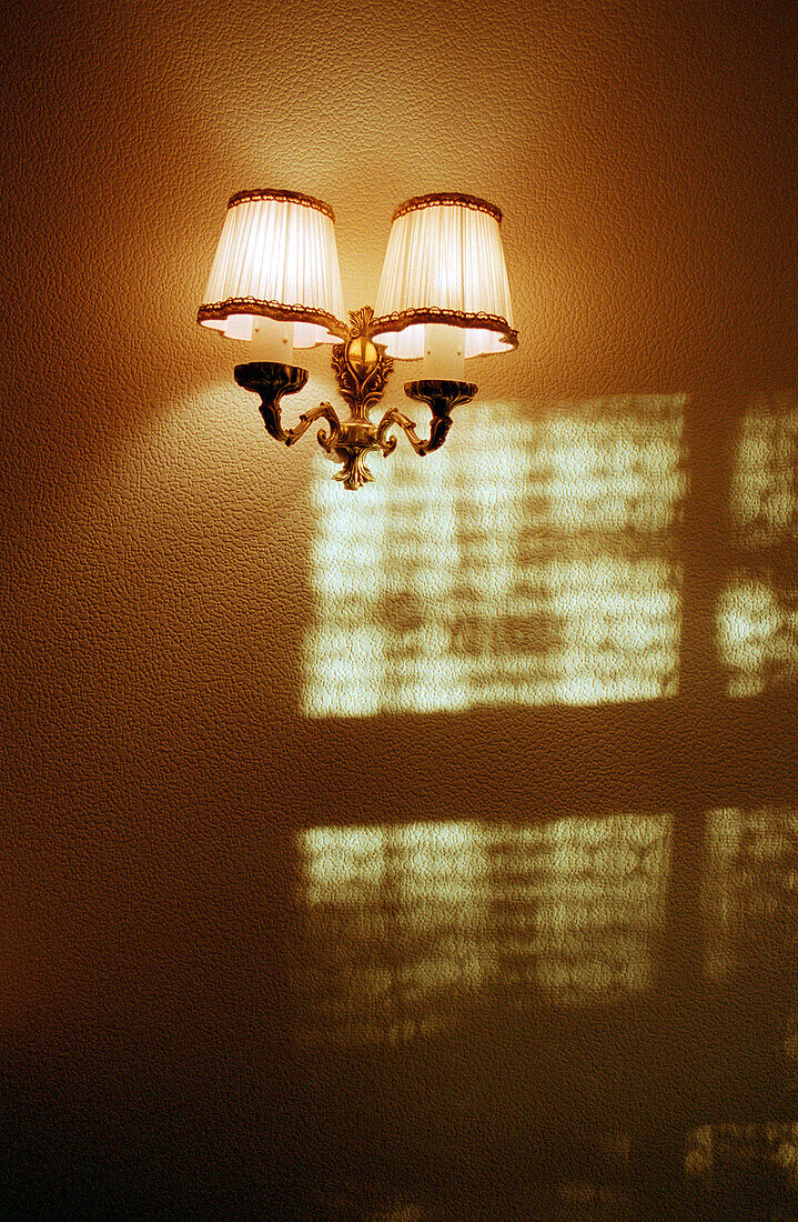 Lamps. Interior of a house