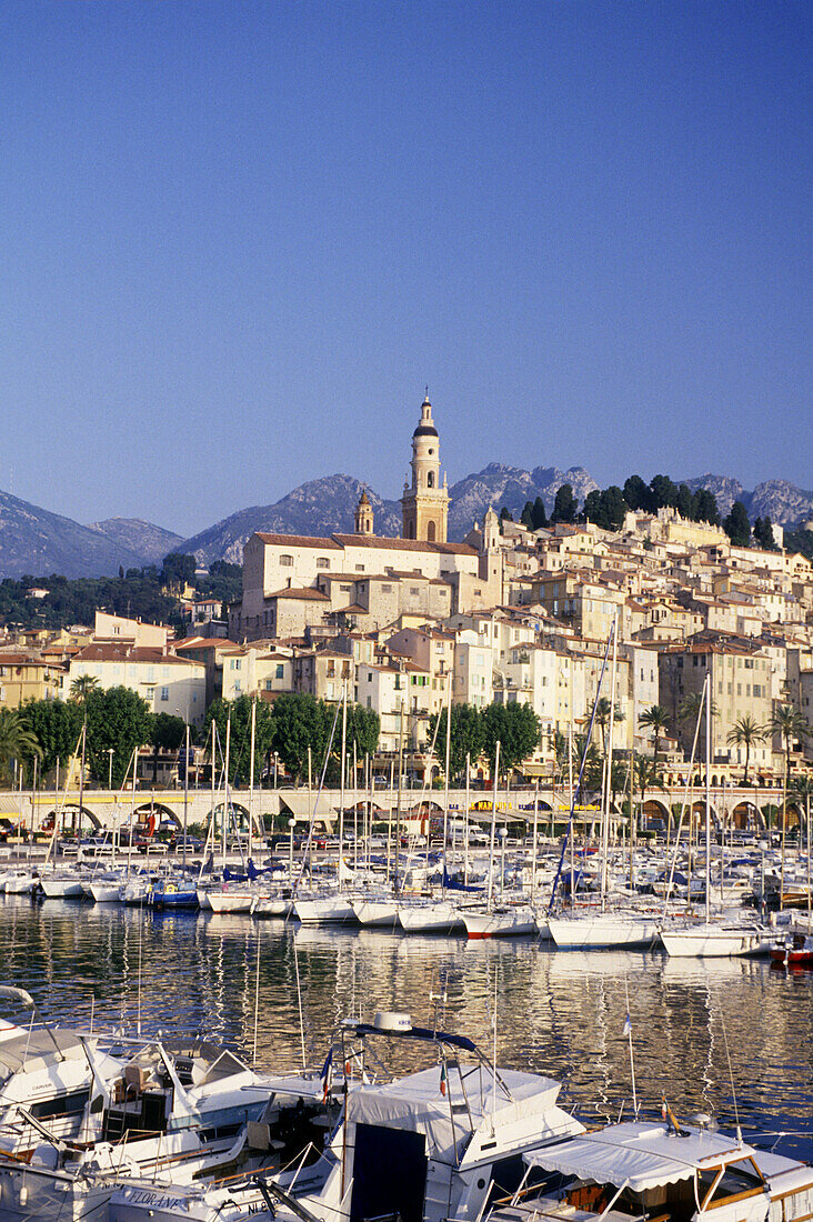 Menton, Cote d Azur. France