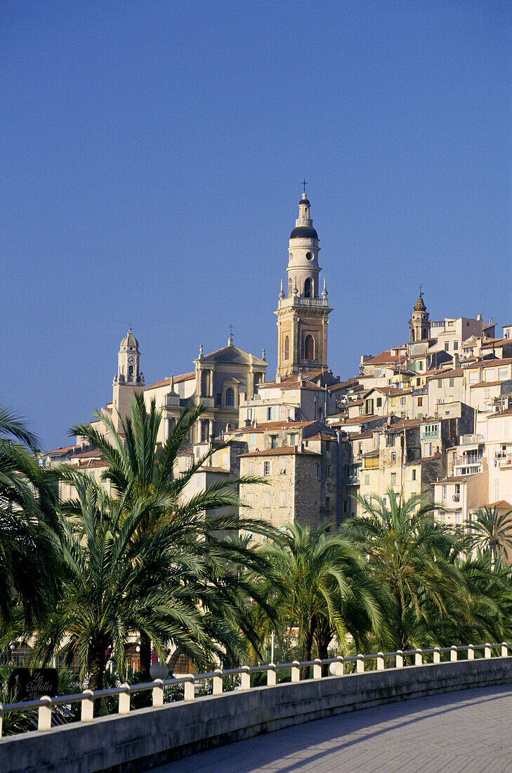 Menton, Cote d Azur. France