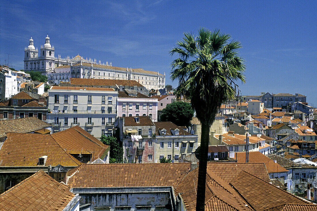 São Vicente de Fora monastery, Alfama. Lisbon. Portugal