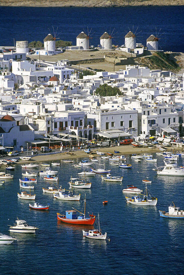 Harbour. Mykonos. Cyclades, Greece