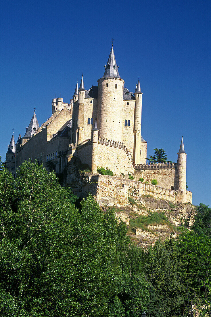 Alcazar castle. Segovia. Spain