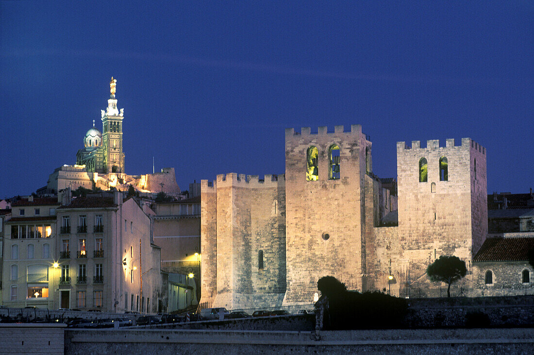 Saint Victor Abbey. Marseille. Bouches du Rhône, France