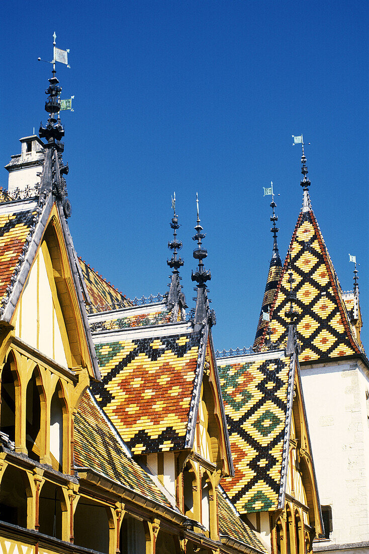 Hotel Dieu (1443). Beaune. Burgundy, France