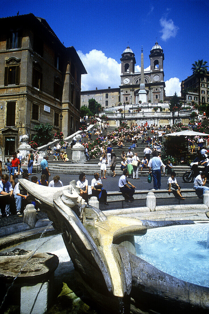 Spanish Steps. Piazza di Spagna. Rome. Italy