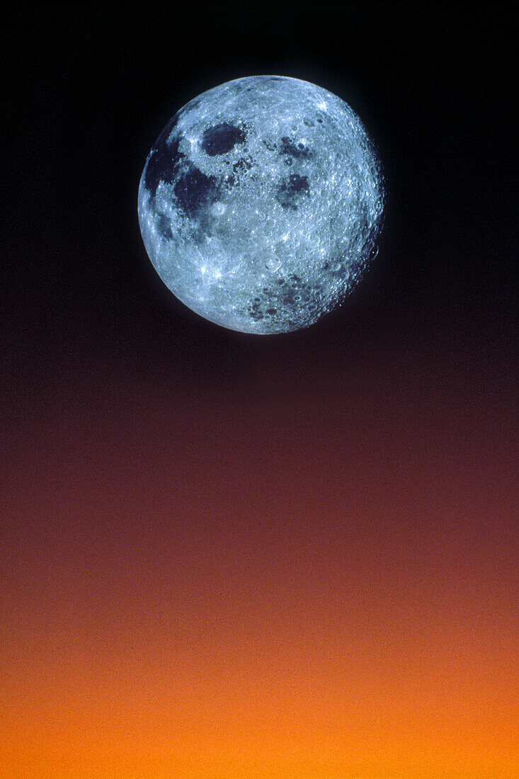 Moon and glow