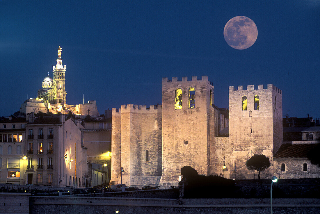 Saint Victor Abbey, Marseille. Bouches du Rhône, France