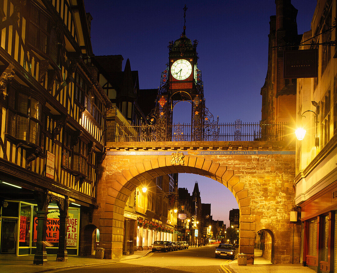 Eastgate Clock. Chester. Cheshire. England