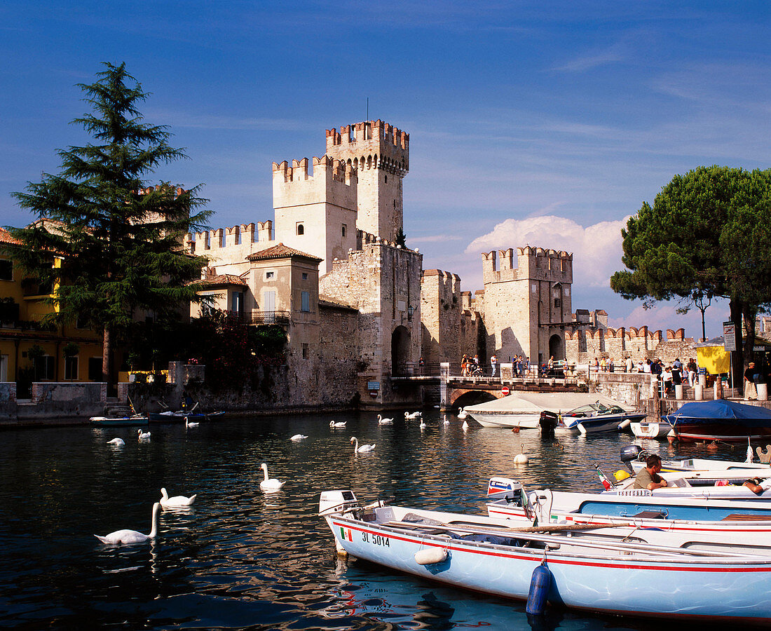 Rocca Scaligera (Scaligera Stronghold). Sirmione. Lake Garda. Italy
