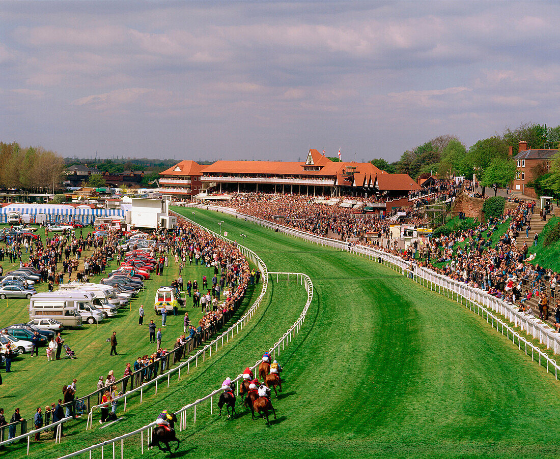 Chester races courses. Chester. Cheshire. England