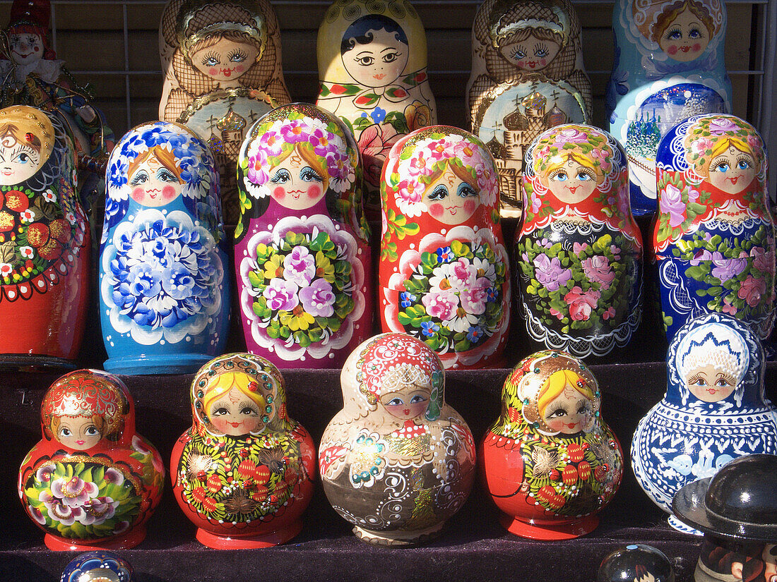 Russian Dolls and Souvenirs, St Petersburg, Russia