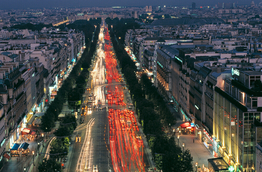 Champs Elysees. Paris. France