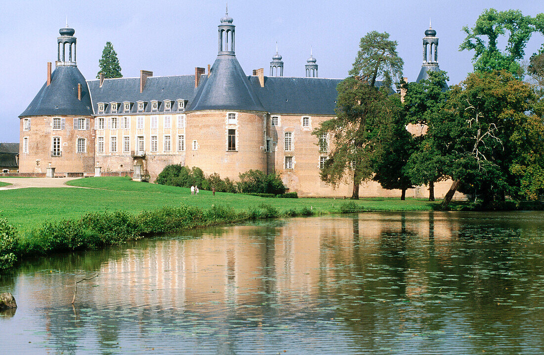 Saint Fargeau castle. Burgundy. France
