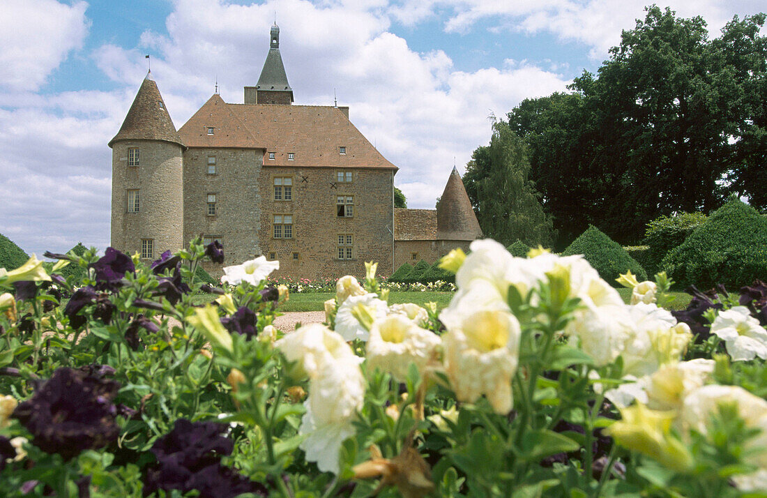 Chateau de Beauvoir. Allier. Auvergne