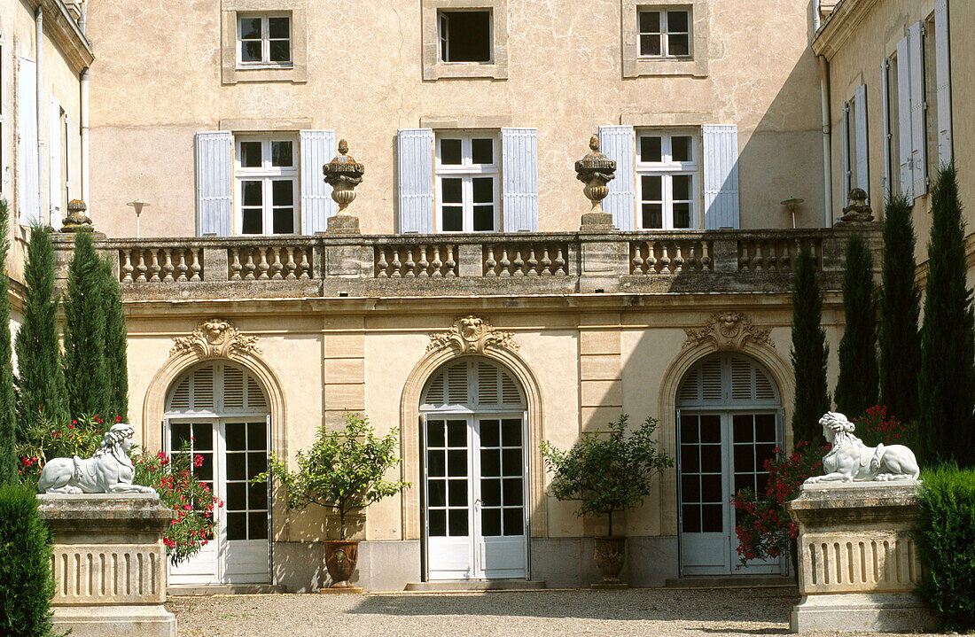 Chateau de Raissac in Herault. Languedoc-Rossellón. France