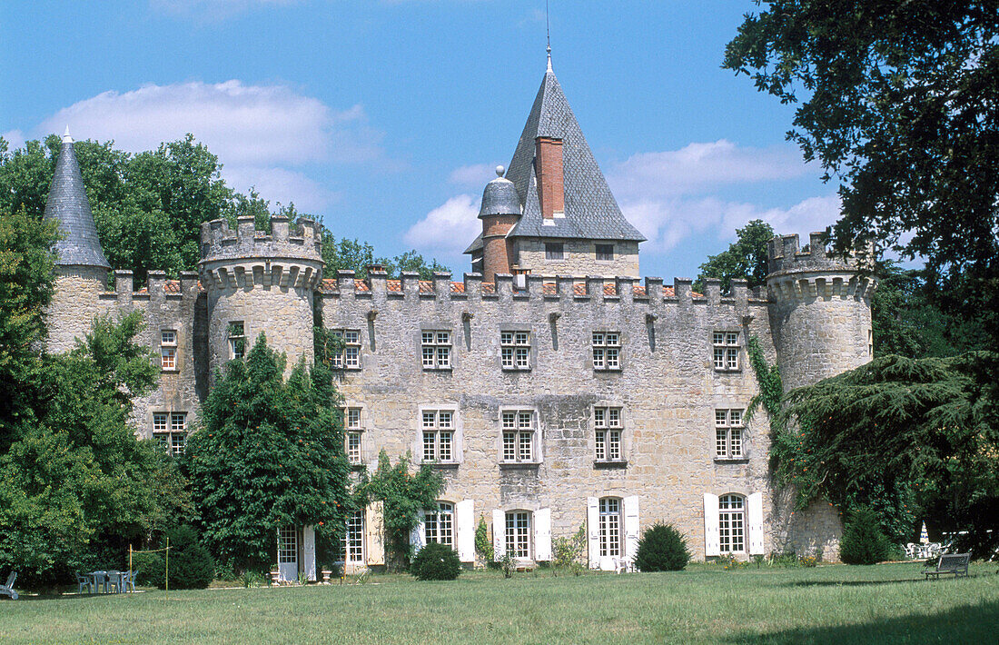 Château de Montespieu. Tarn. Midi-Pyrénées. France