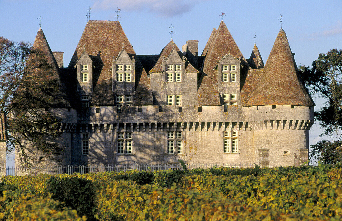 Montbazillac Castle. Dordogne. France