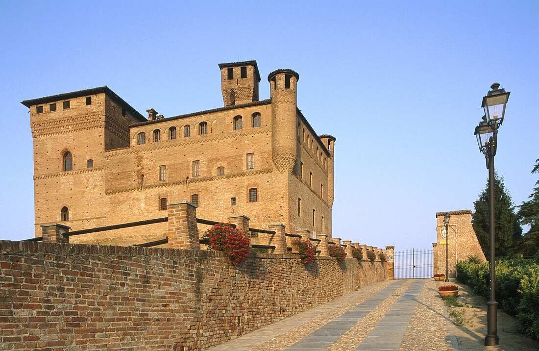 Castle of Grinzane Cavour. Piedmont. Italy