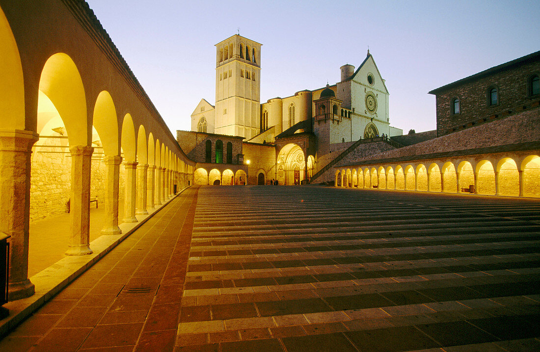 St. Francis shrine. Assisi. Umbria. Italy