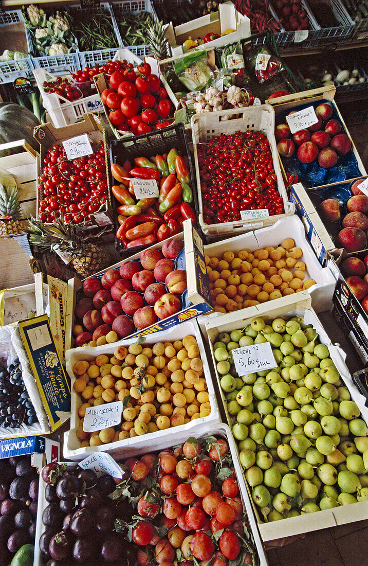 Fruits and vegetables. Còrmons. Collio region, Friuli-Venezia Giulia, Italy