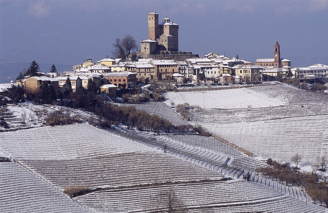 Serralunga di Crea. Langhe region, Piedmont, Italy