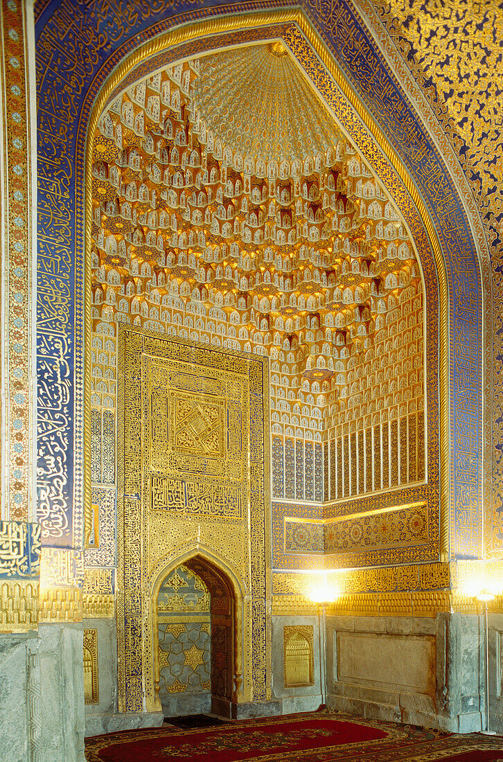 Oulough Beg medressa. Samarkand. Uzbekistan.