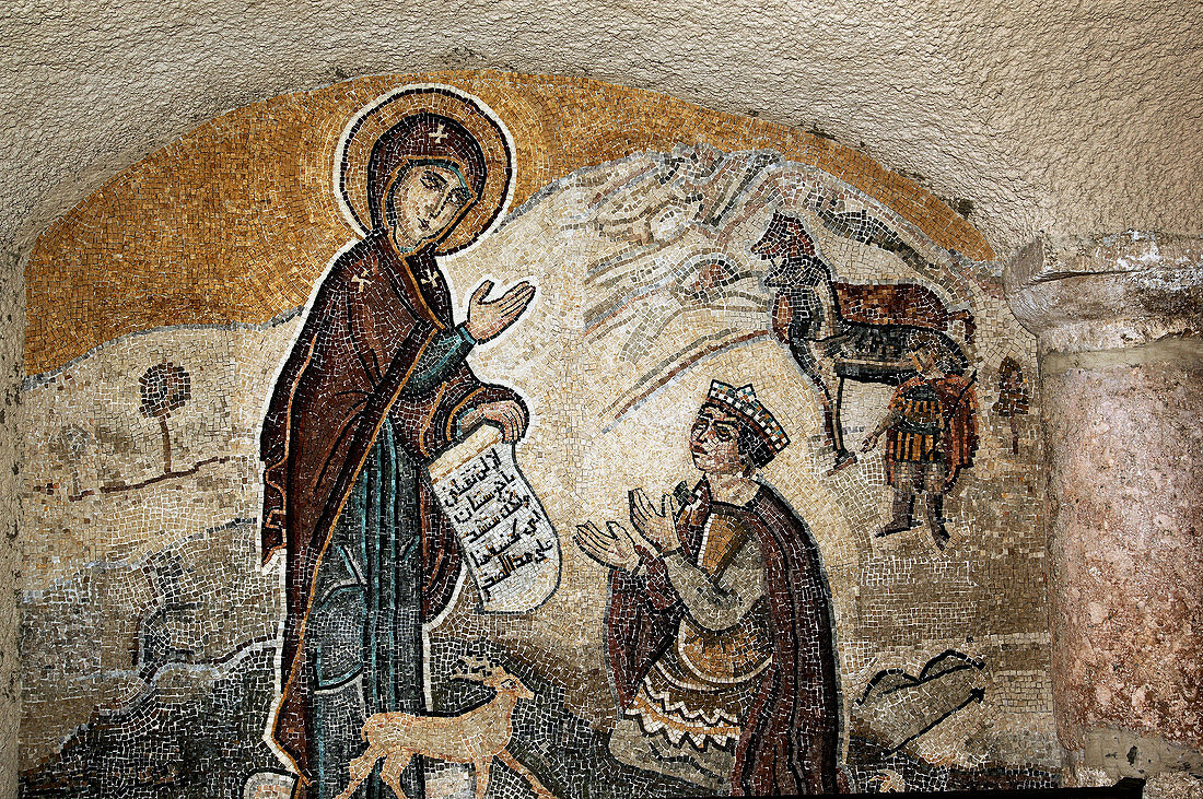 Holy Lady of Saidnayas shrine, Saidnaya. Syria