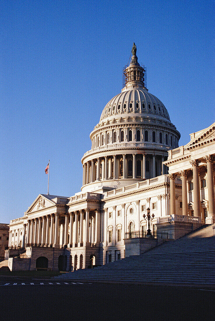 The US Capitol in the early morning. Washington DC. USA.