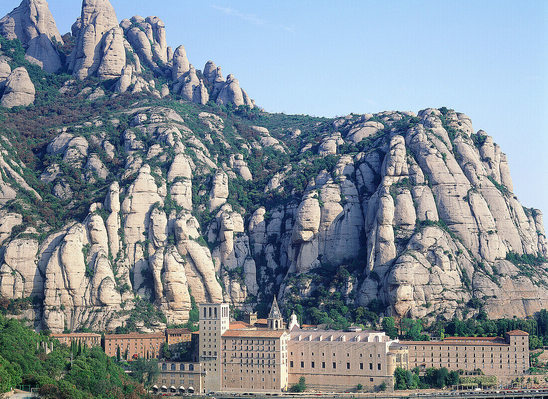 Spain, Catalunya, Monastery of Montserrat, chapel of the Black Virgin.