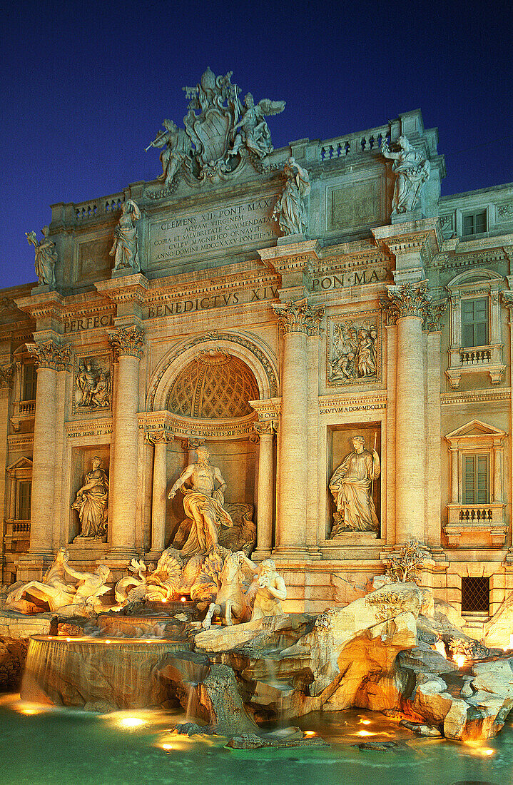 Trevi Fountain. Rome. Italy.