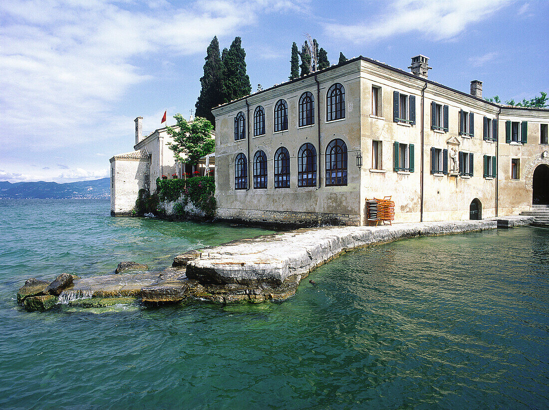 San Vigilio exclusive hotel. Garde Lake. Veneto. Italy.