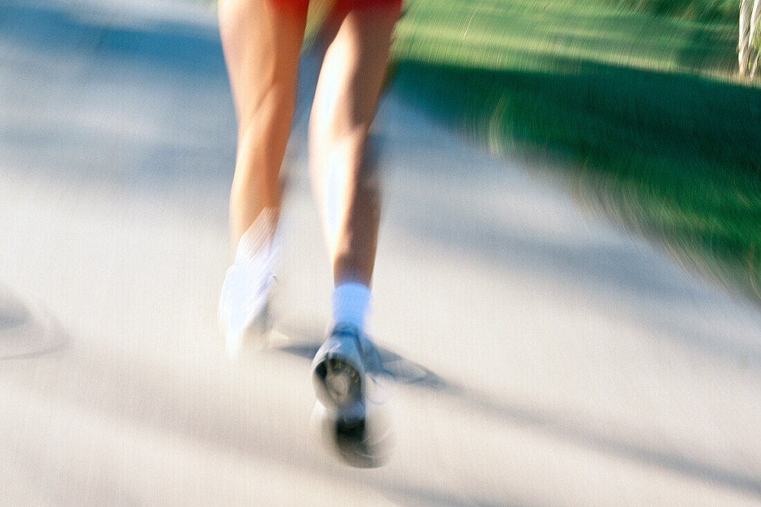 Jogger in the park