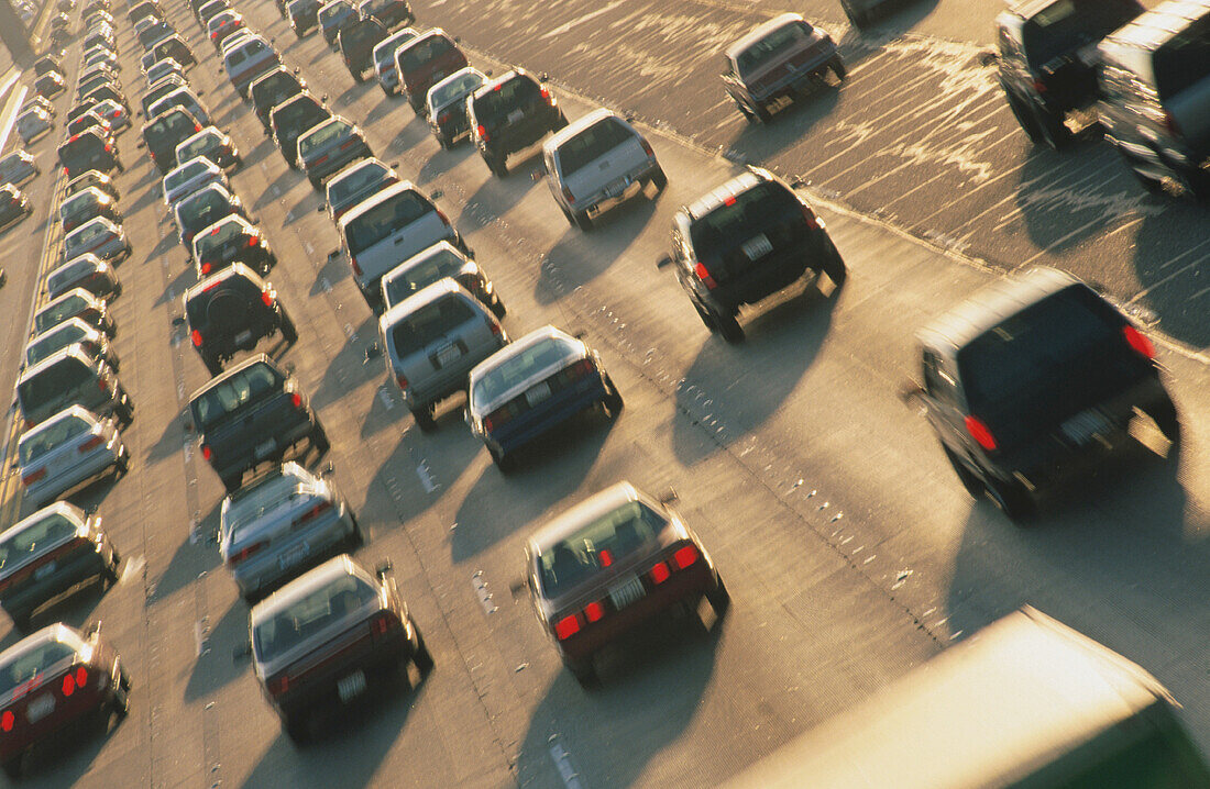 L.A. Freeway traffic