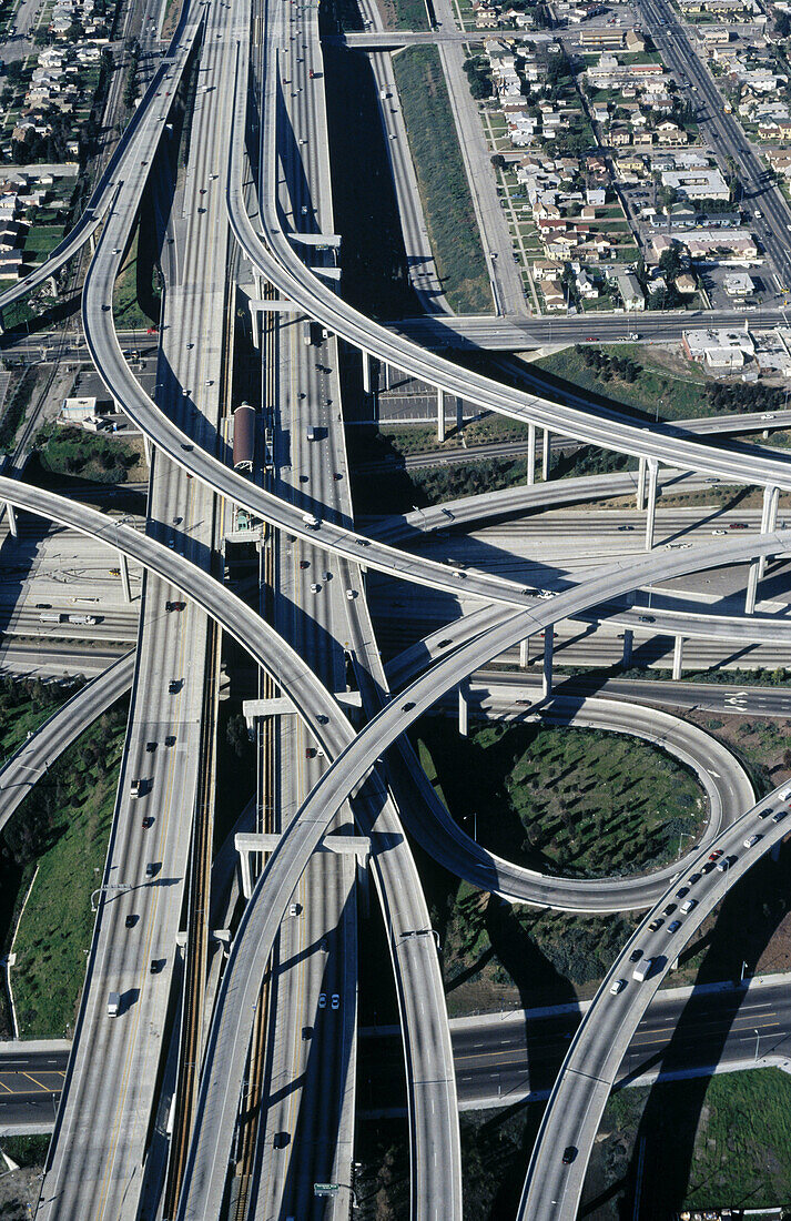 Freeways. Los Angeles. USA